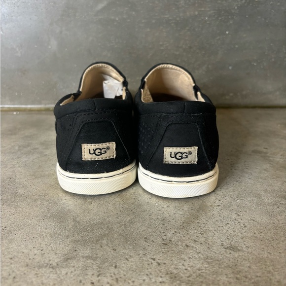 Ugg Sammy Chevron Breeze Slip On Black Suede Women’s Size 7 Excellent Condition - Picture 4 of 12